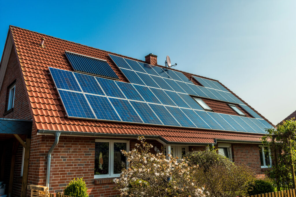Photovoltaik auf dach